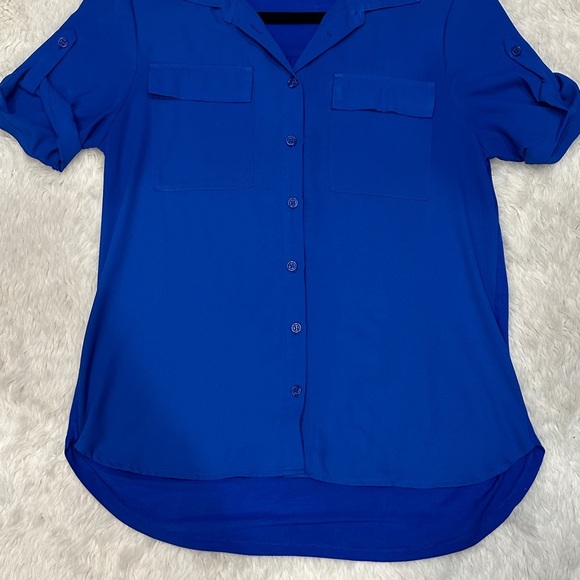 Blue Women's Button-Up Top International Concepts - Picture 2 of 8